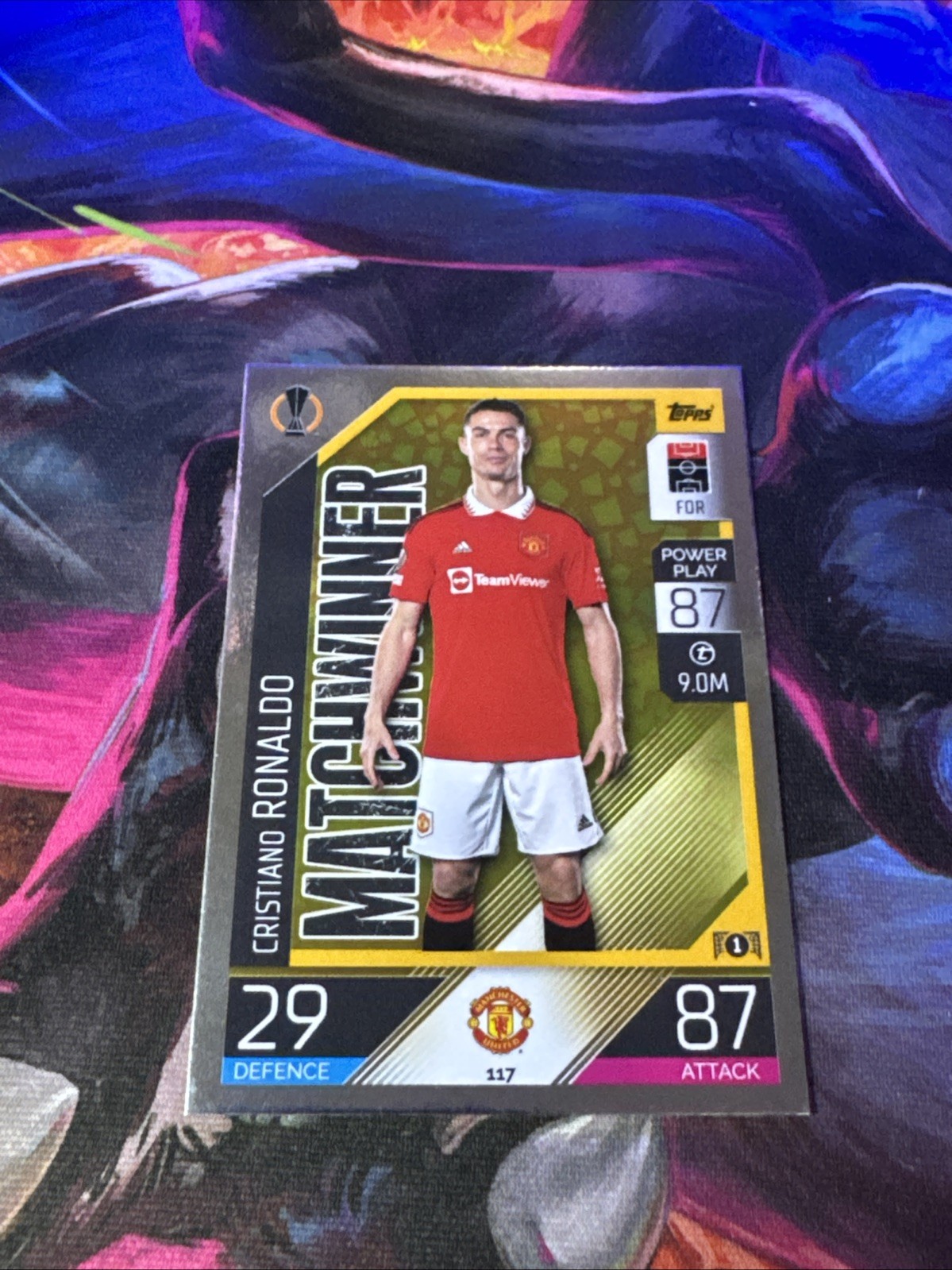 2022-23 Topps Match Attax Matchwinner UCL Cristiano Ronaldo #117