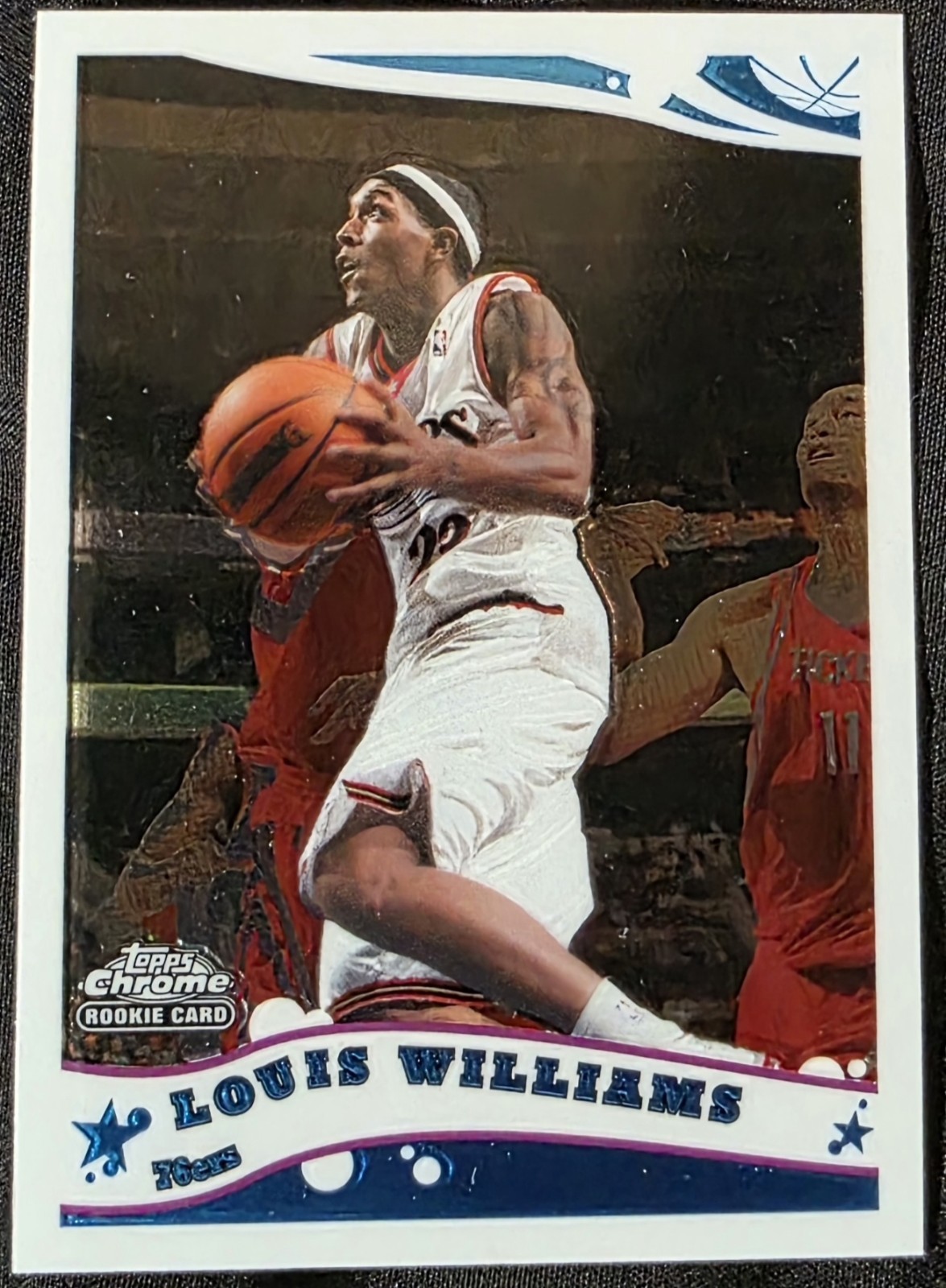 Louis Williams – 2005-06 Topps Chrome #213 (RC) – Philadelphia 76ers