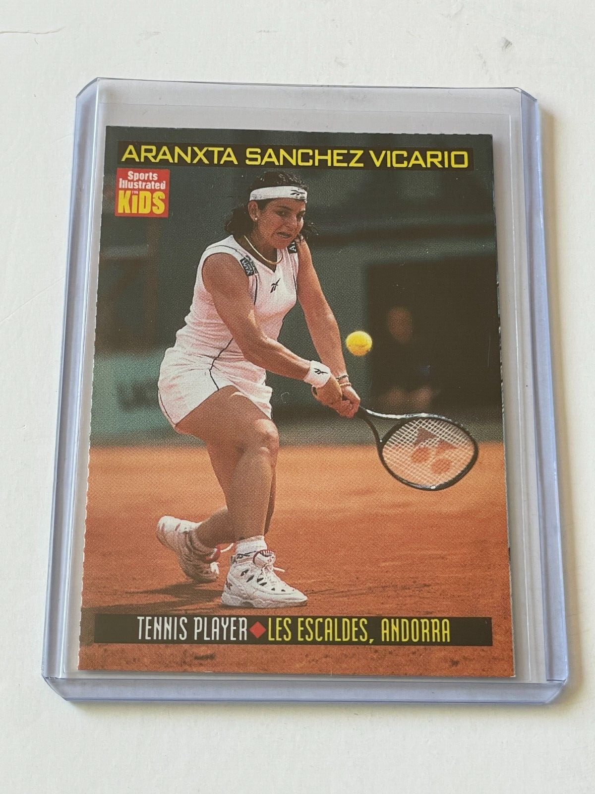 1998 Sports Illustrated SI for Kids #729 Aranxta Sanchez Vicario TENNIS Card WTA