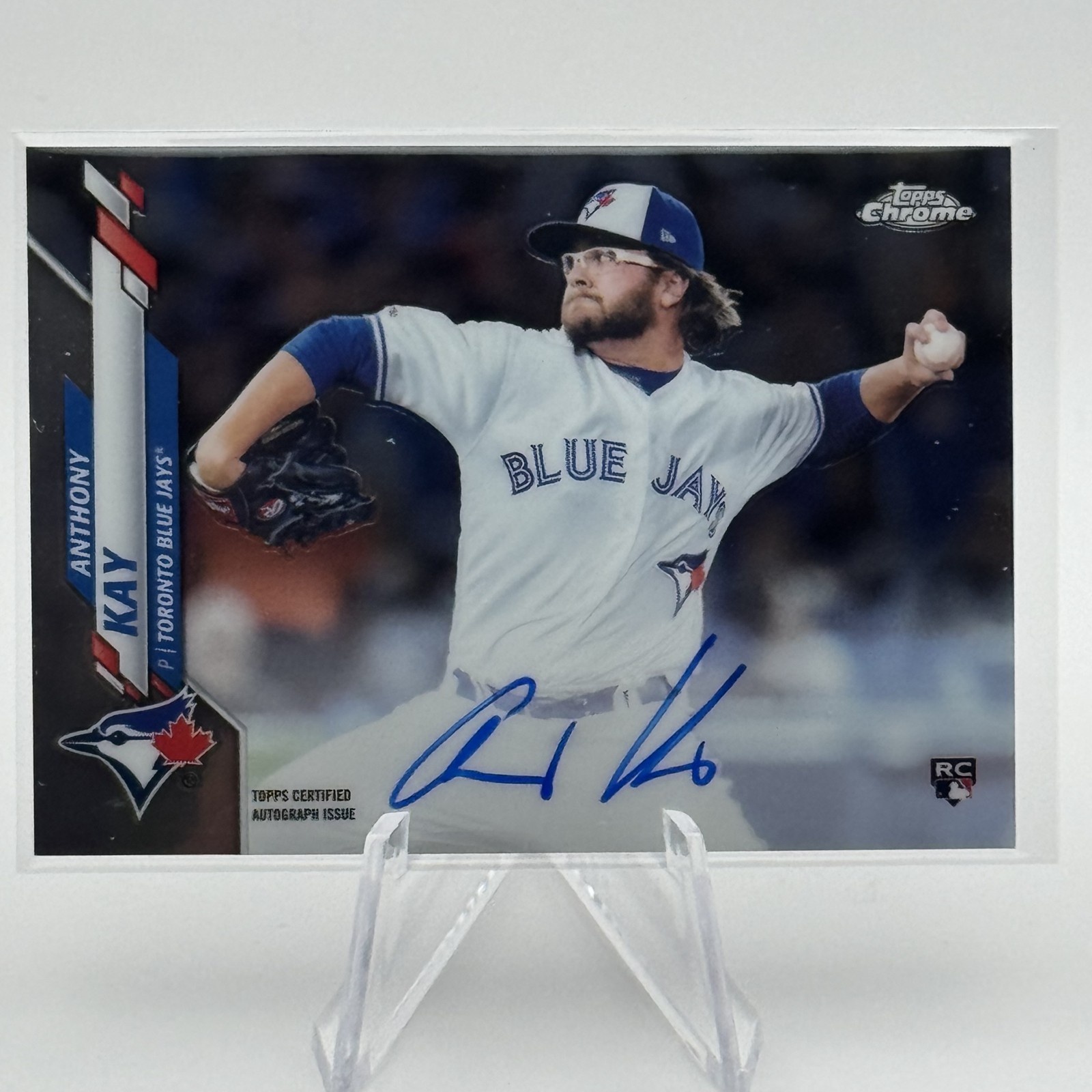 2020 Topps Chrome – Rookie Autographs Anthony Kay #RA-AK (AU, RC)