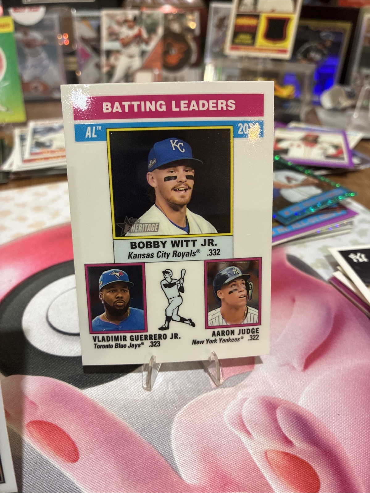 Bobby Witt Jr. 2026 Topps Heritage Image Variation SSP #160 KC Royals +2 Chrome