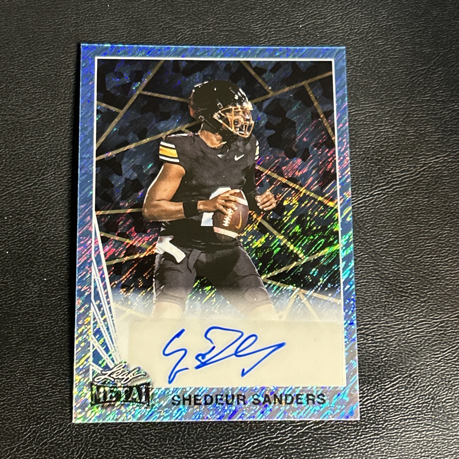 2024 Leaf Collective Shedeur Sanders Shimmer Auto /20 Colorado Cleveland