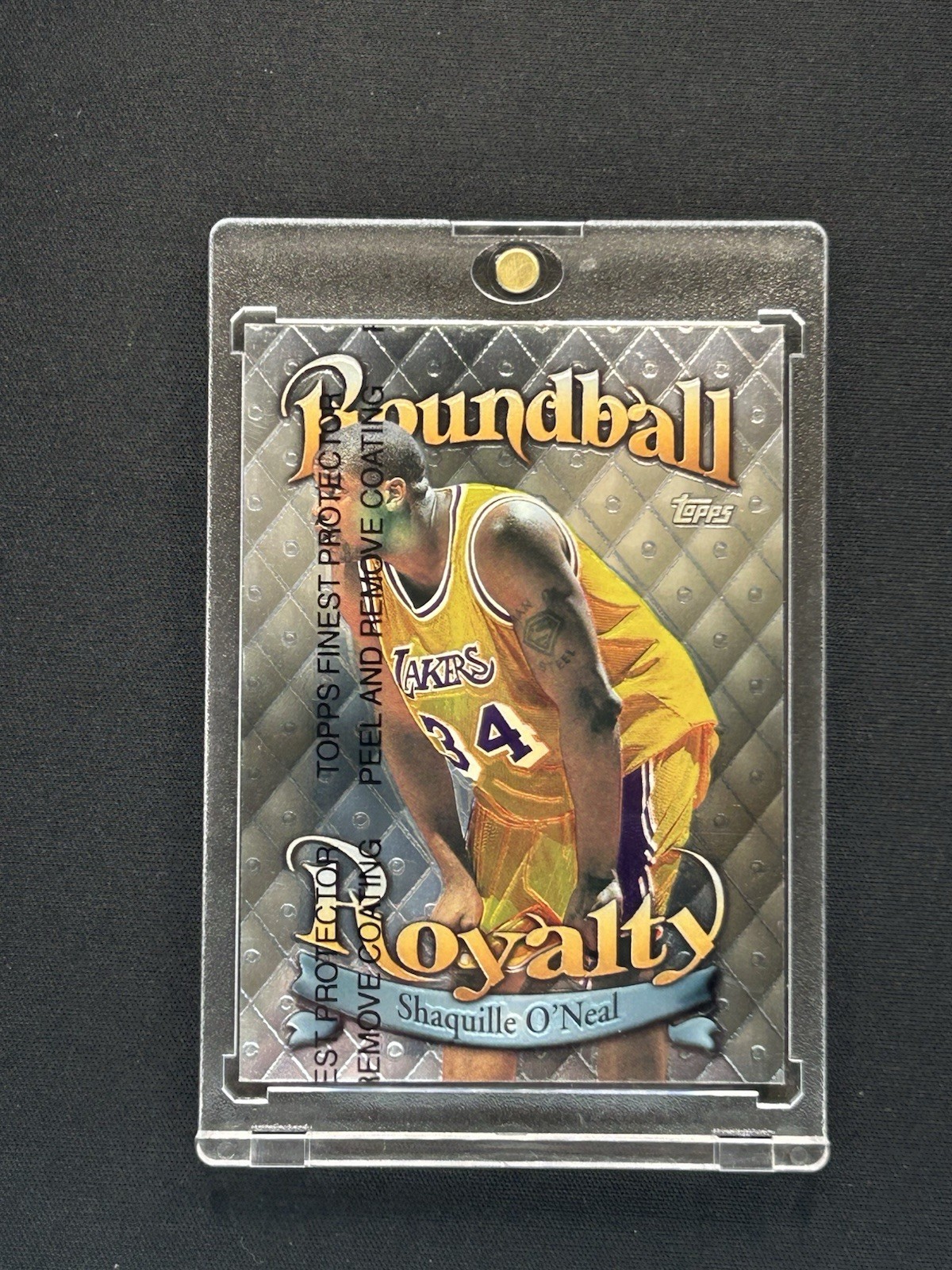 Shaquille O’Neal 1998-99 Topps #R9 Roundball Royalty Los Angeles Lakers