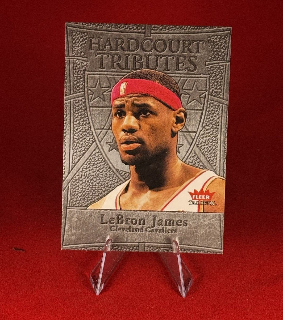Fleer Tradition 2004-05 LeBron James #20 HT Hardcourt Tributes Invest! Cavaliers