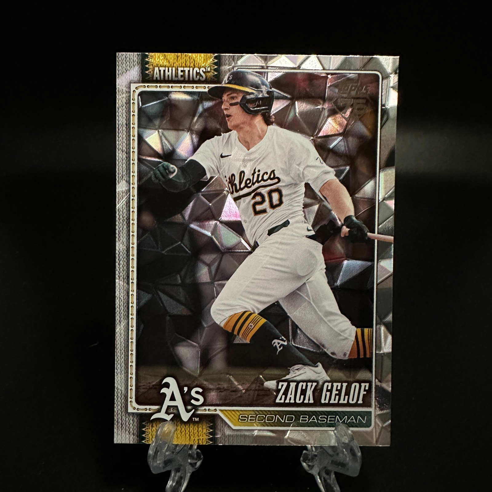 2026 Topps Series 2 – Zack Gelof Diamante Foil #424 Athletics