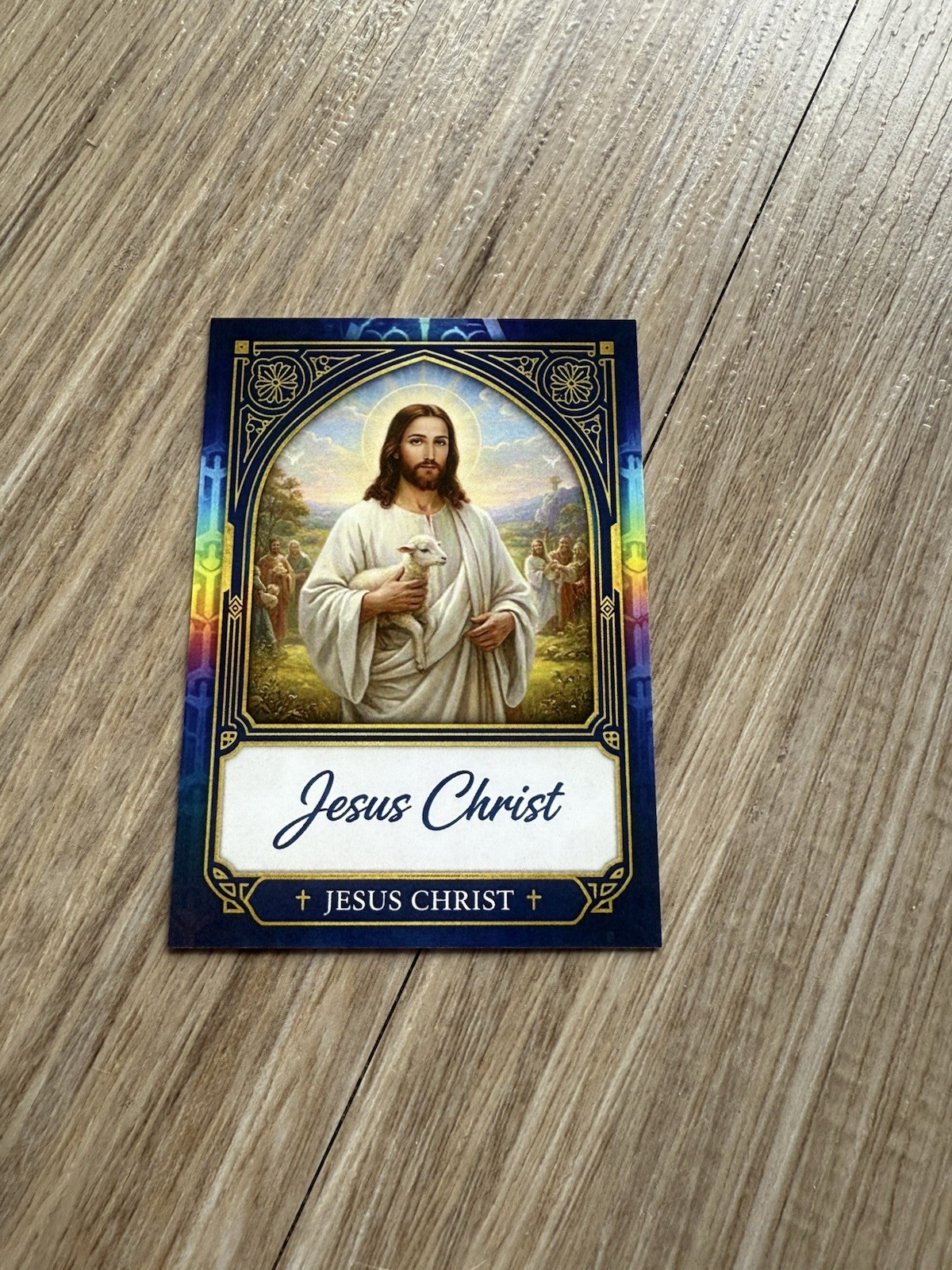 Jesus Christ Custom Trading Card John 14:6 Christian Collectible Gift
