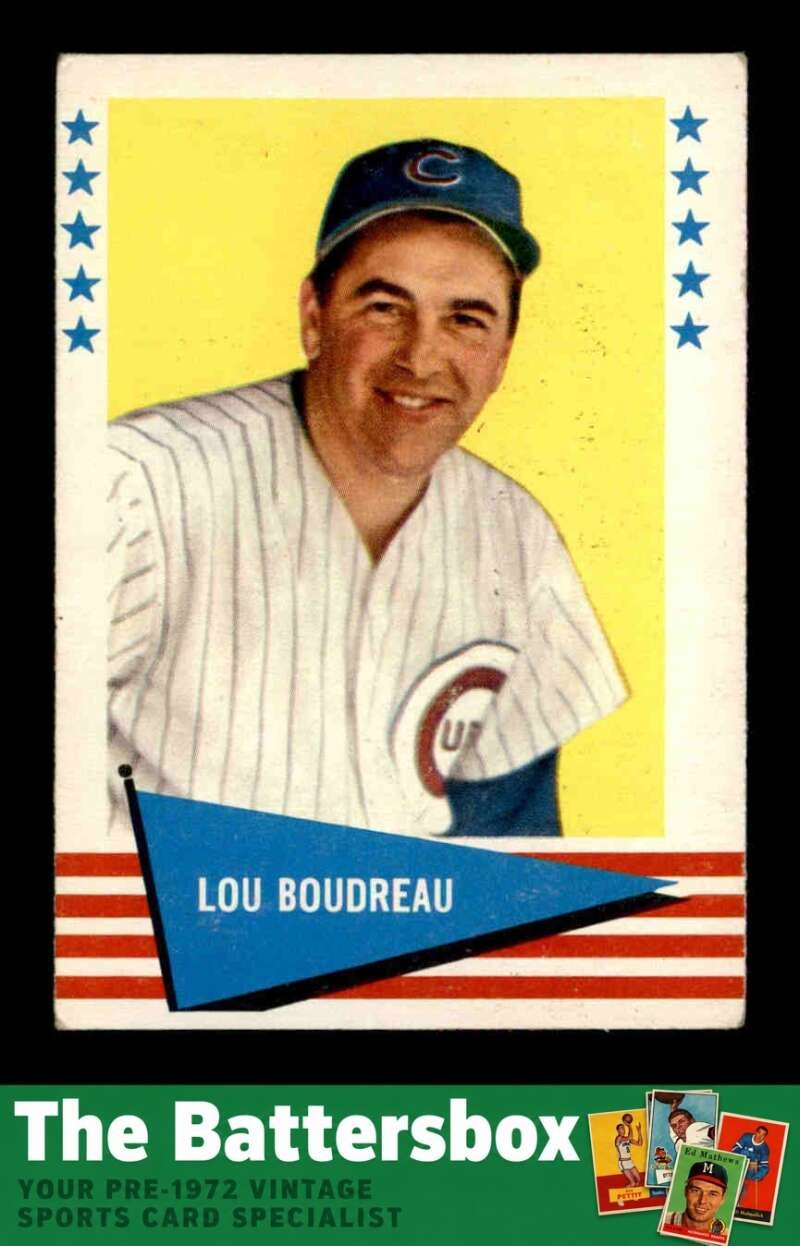 1961 Fleer #94 Lou Boudreau VGEX X3767346