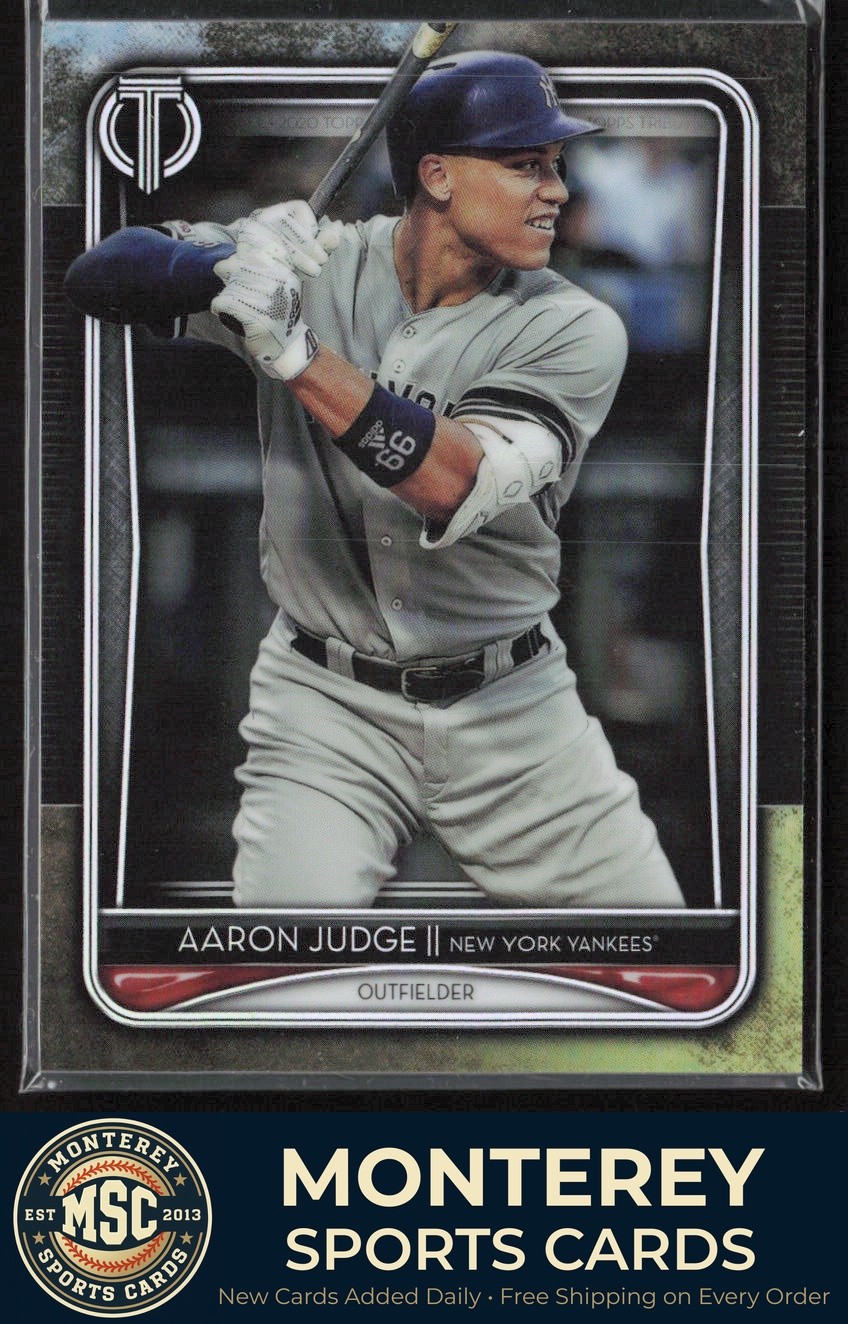 Aaron Judge 2020 Topps Tribute #24 New York Yankees