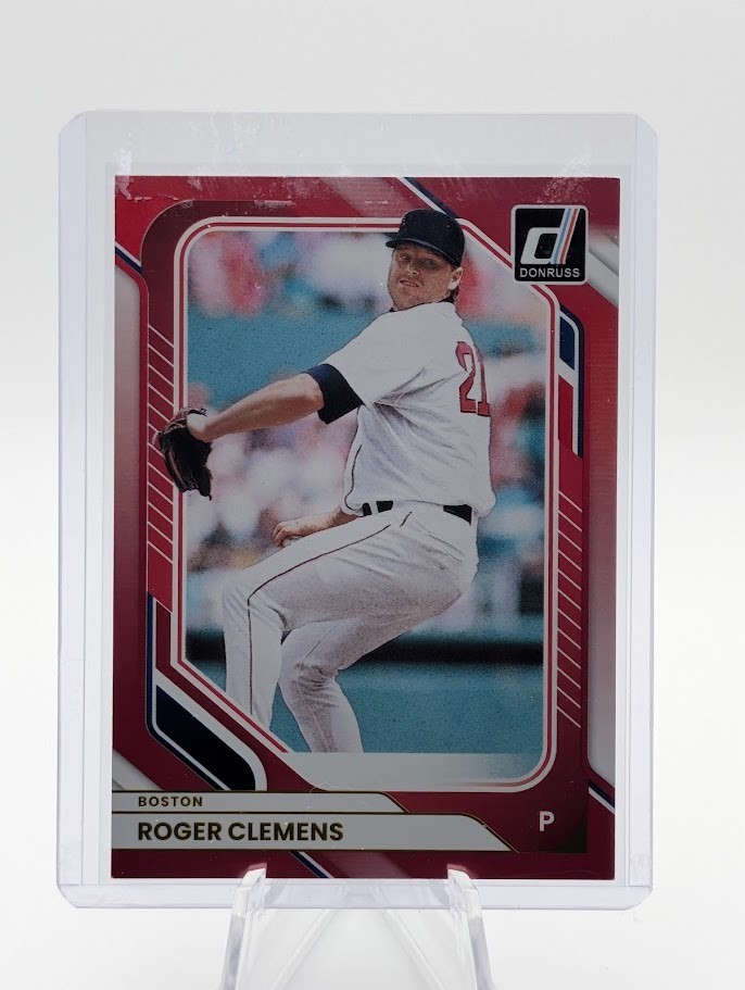 2026 Donruss Baseball RED 186/250 Roger Clemens Boston Red Sox mlb