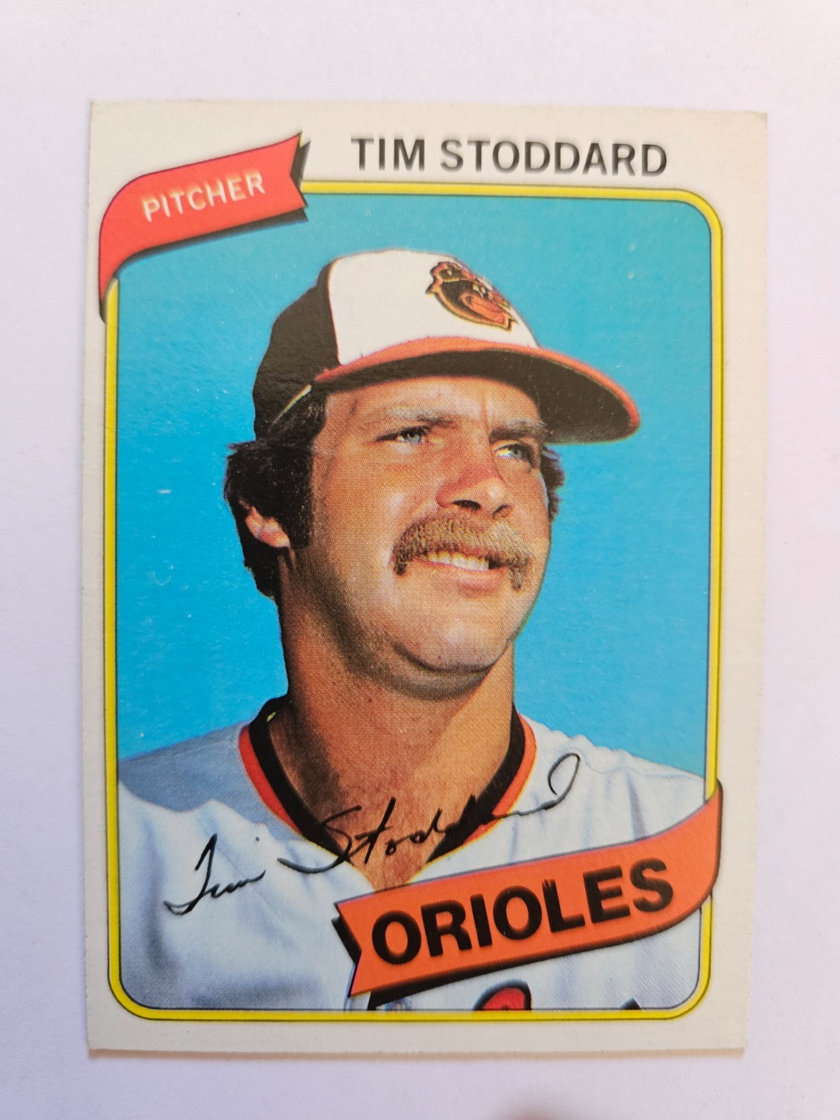 1980 TOPPS TIM STODDARD RC #314 EX/MT