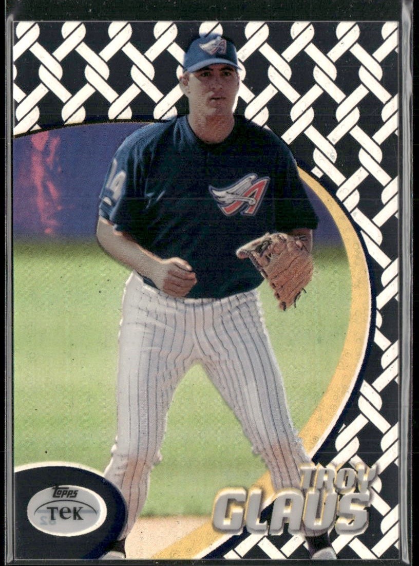 Troy Glaus Rookie 1998 Topps Tek #61 Pattern 82 Anaheim Angels