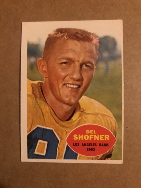 Del Shofner: 1960 Topps #65
