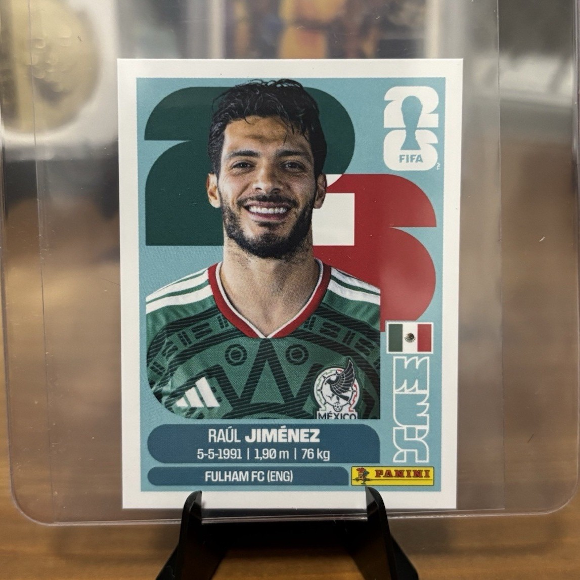 Panini FIFA World Cup 2026 Raúl Jiménez #MEX 17 Mexico Soccer Card