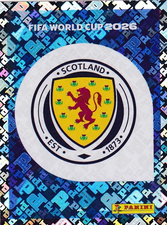 2026 Panini FIFA World Cup Sticker ~TEAM SCOTLAND~ PICK YOUR PLAYER – FINISH SET