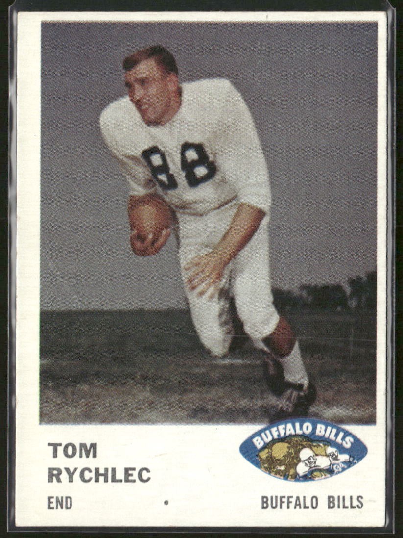 1961 Fleer #137 Tom Rychlec EX/EX-MT