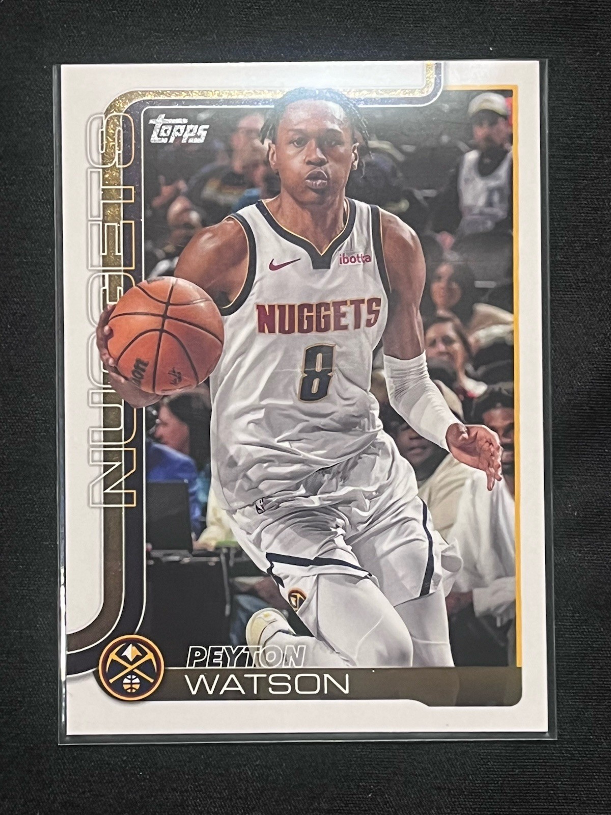 2025-26 Topps – Peyton Watson #106 – Denver Nuggets