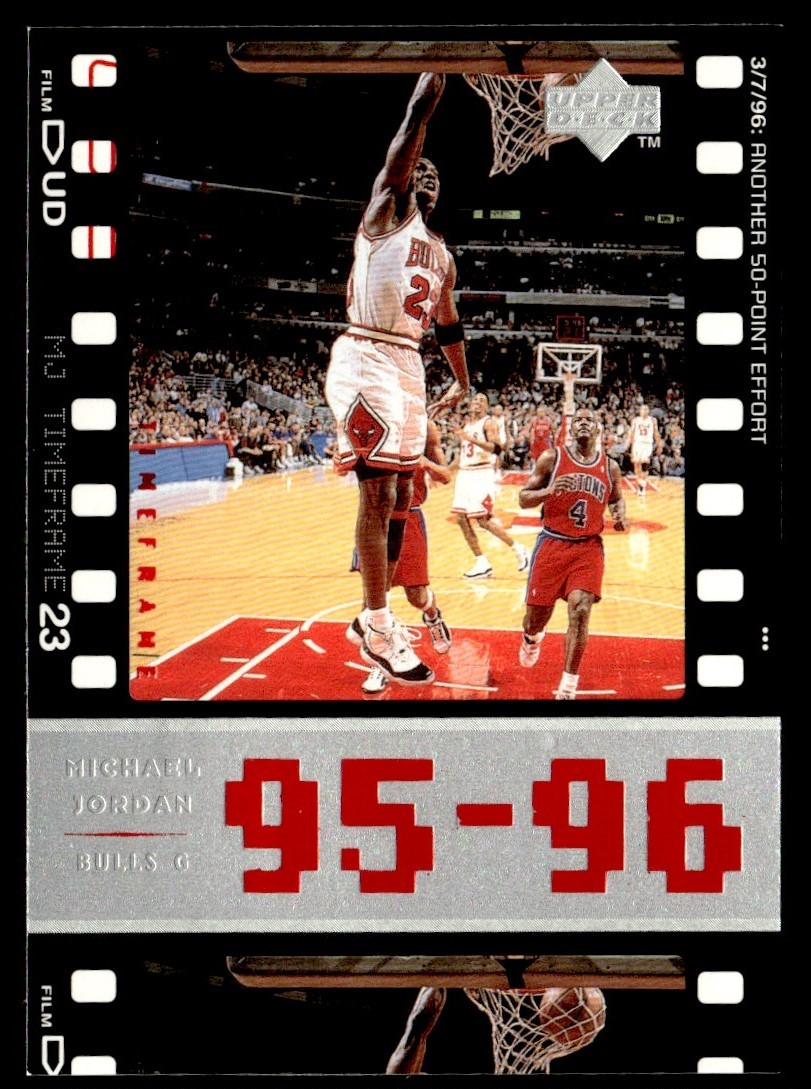 1998-99 Upper Deck MJ Timeframe Michael Jordan Chicago Bulls #98