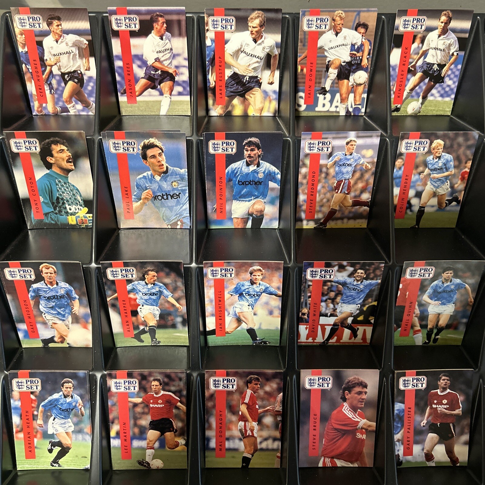 1990-91 Pro Set EPL English League Soccer Cards YOU PICK 1-199