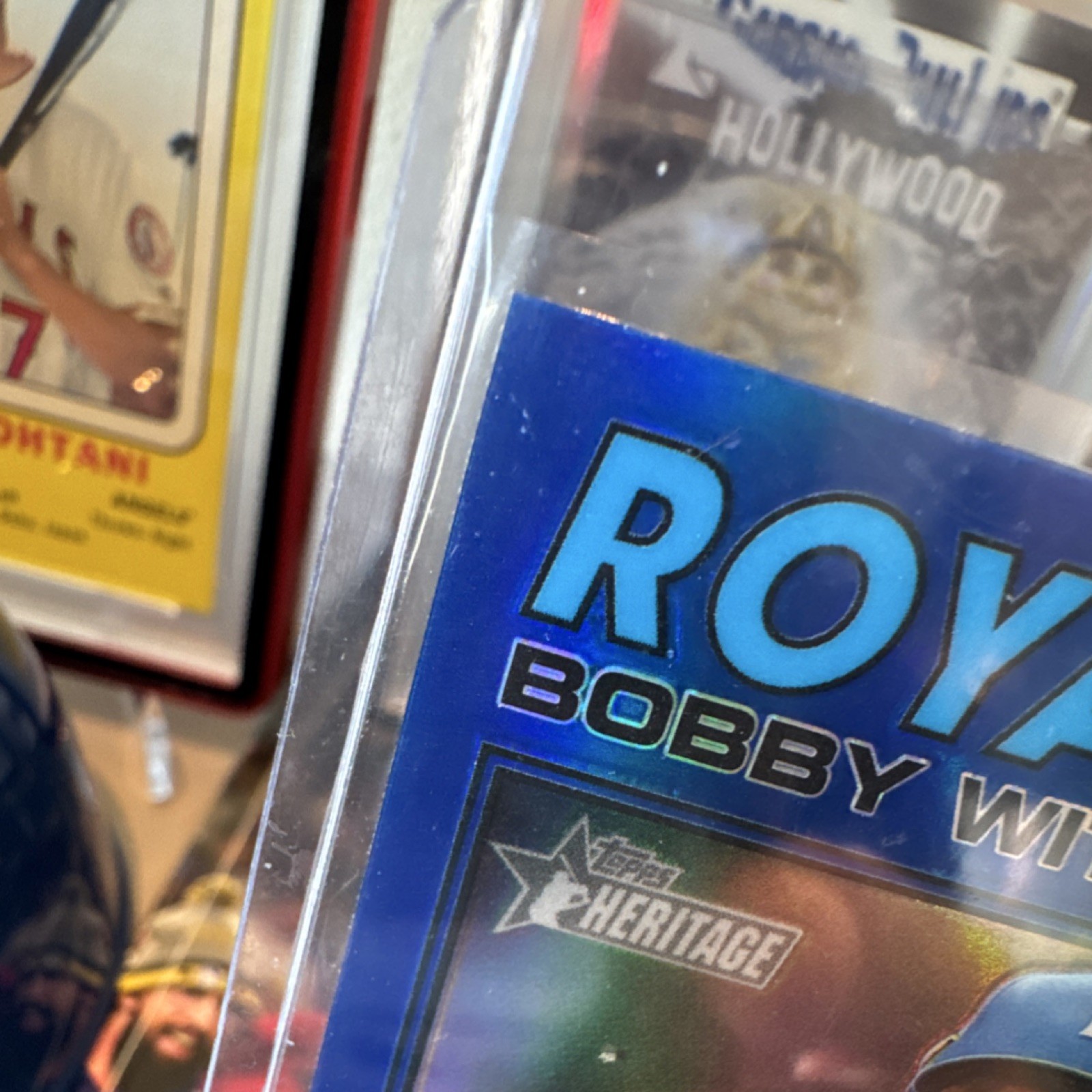Topps Heritage Bobby Witt Jr Royals #160 Baseball /150 COLOR MATCH! Chrome Blue