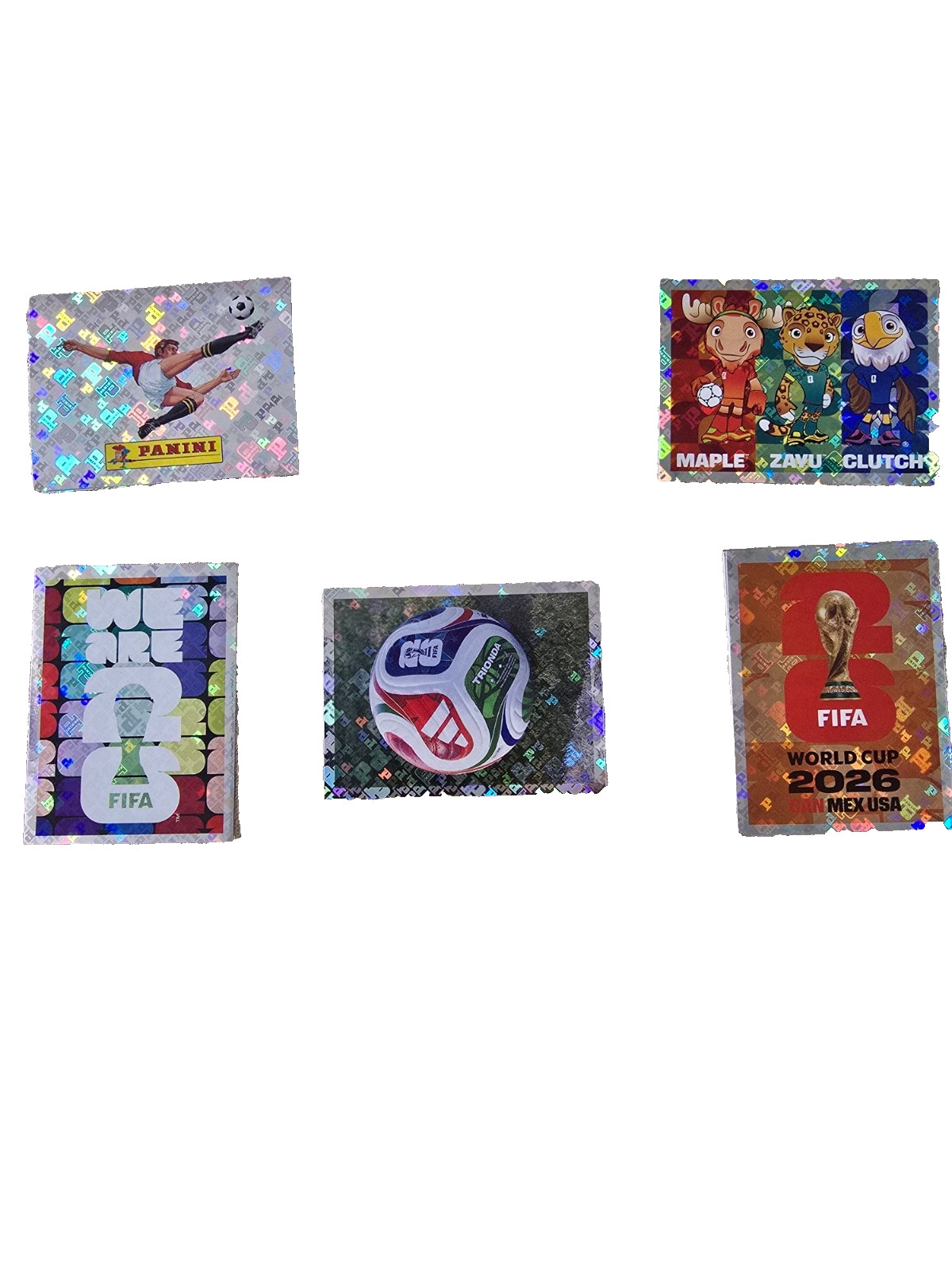 2026 PANINI FIFA WORLD CUP STICKERS 10 REGULAR STICKERS FOR $9.50