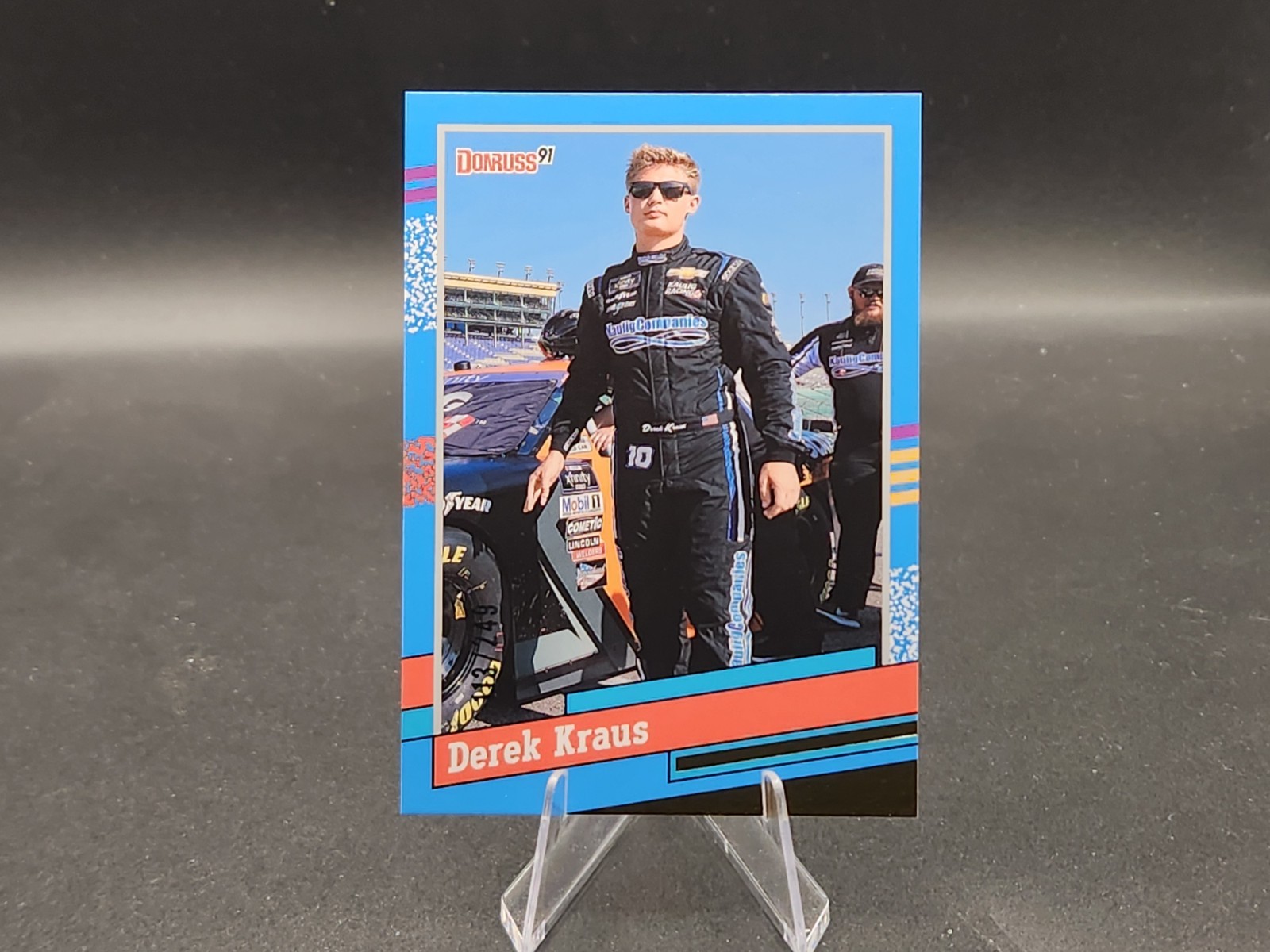 Derek Kraus 2024 Donruss Carolina Blue #129 113/249 1991 Retro Kaulig Racing