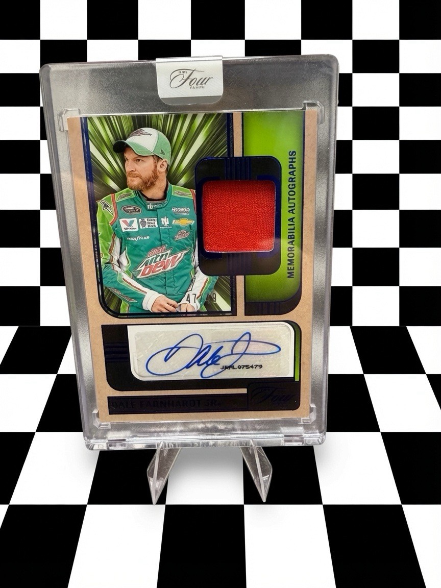 Panini 2025 Turn Four NASCAR Dale Earnhardt Jr. MA-DEJ Memorabilia Auto #47/49