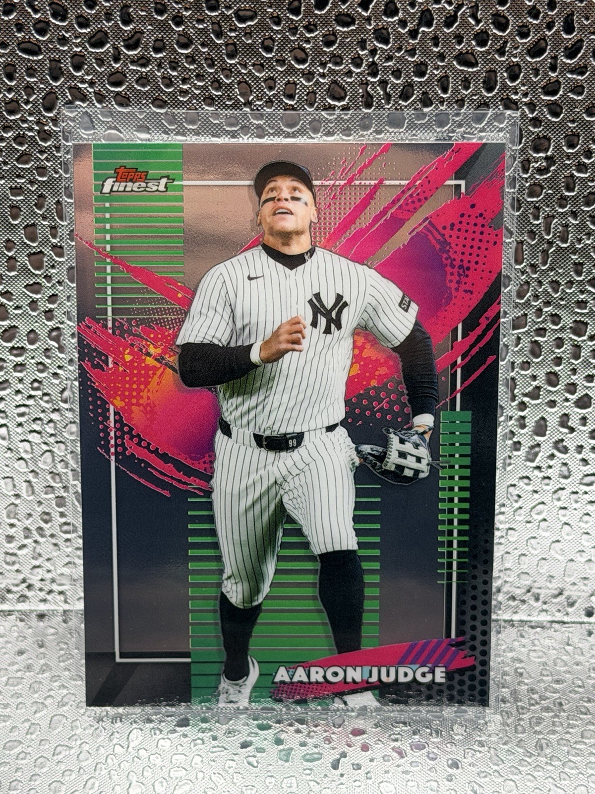 2026 Topps Finest Aaron Judge Rare Geometric Refractor Yankees #299 Parallel