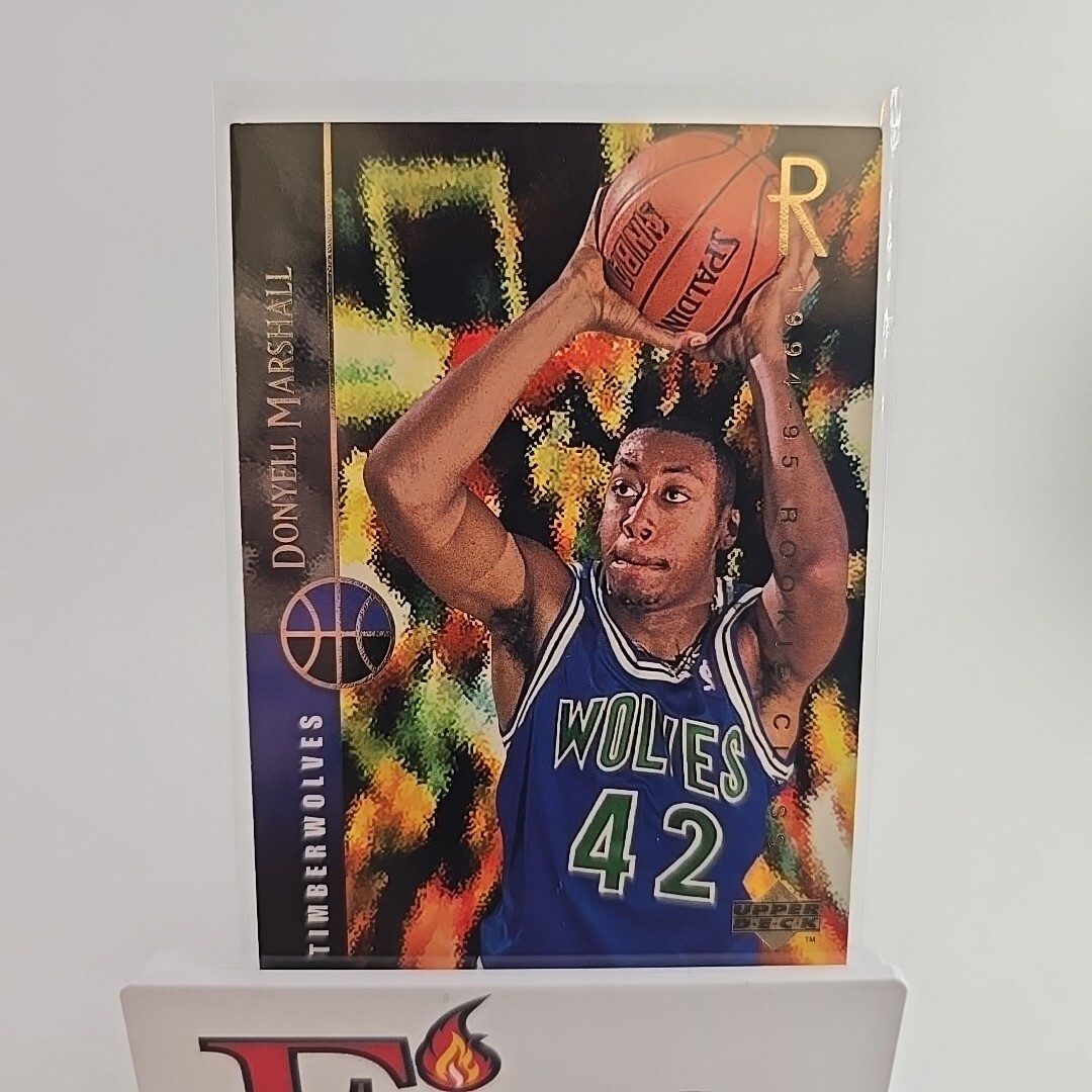 1994 Upper Deck #163 Donyell Marshall Minnesota Timberwolves 94-95 Rookie Class