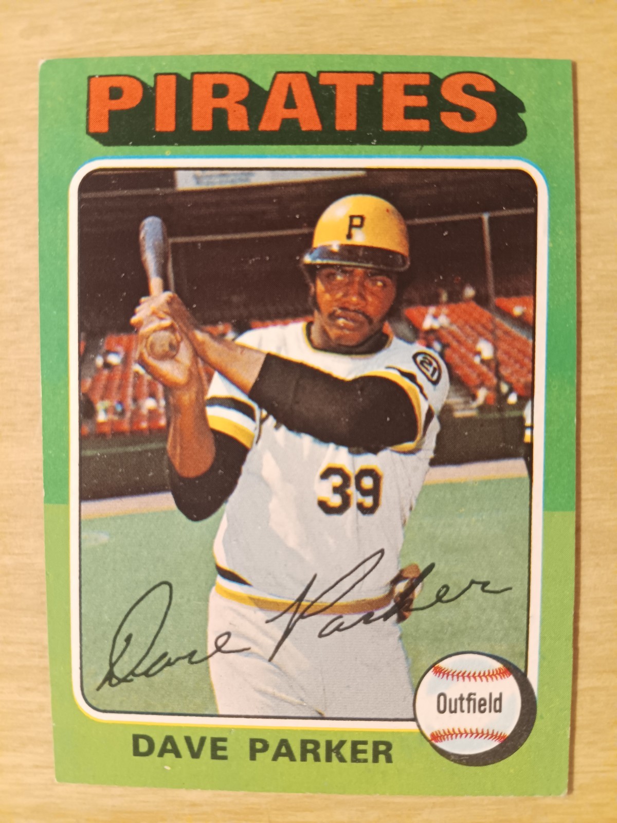1975 Topps – Dave Parker #29 Pittsburgh Pirates EX-NRMINT COND SEE PICTURES