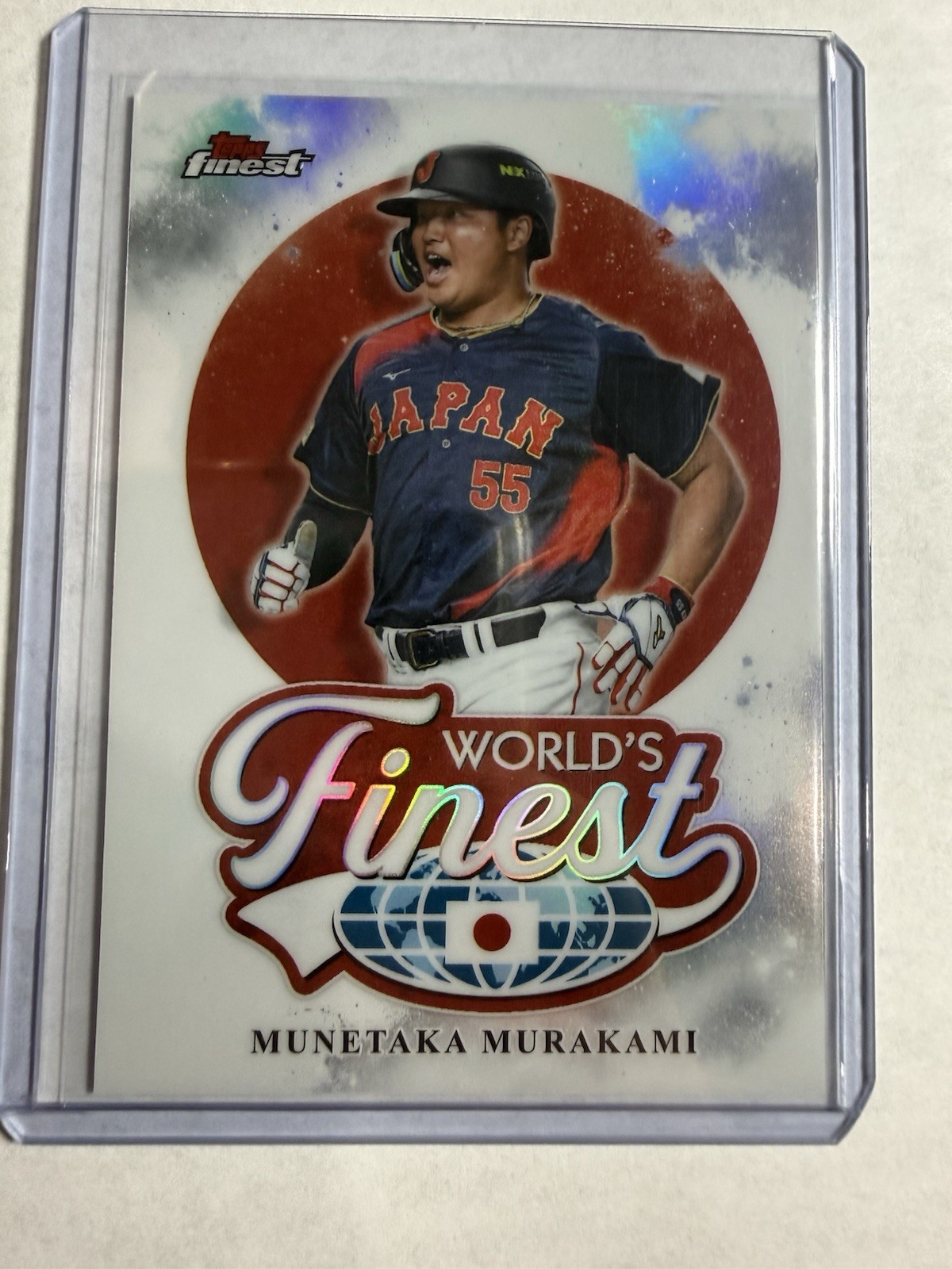 2026 Topps Finest Munetaka Murakami World’s Finest REFRACTOR Japan RC White Sox