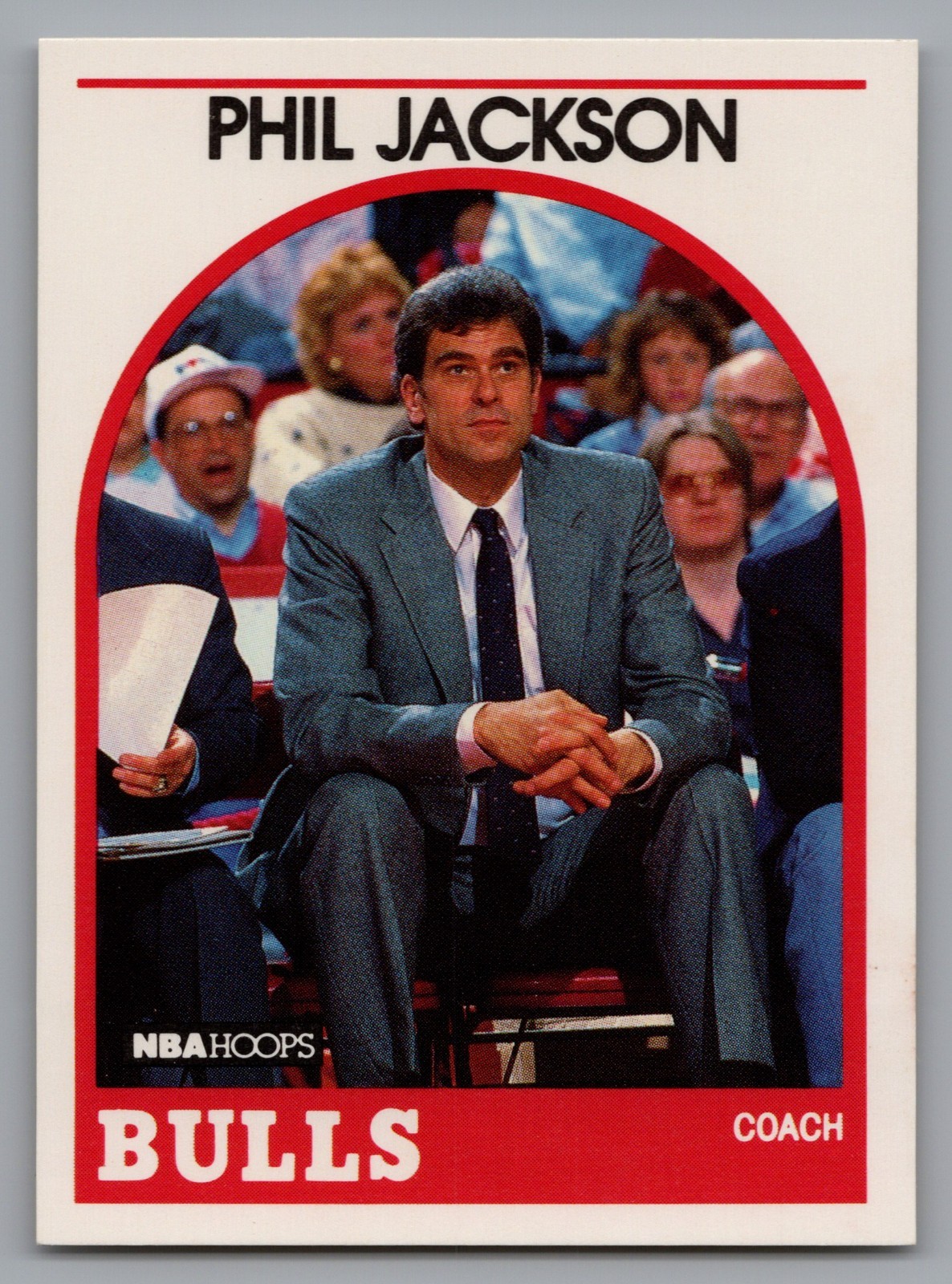 1989-90 NBA Properties Phil Jackson Coach Chicago Bulls #266