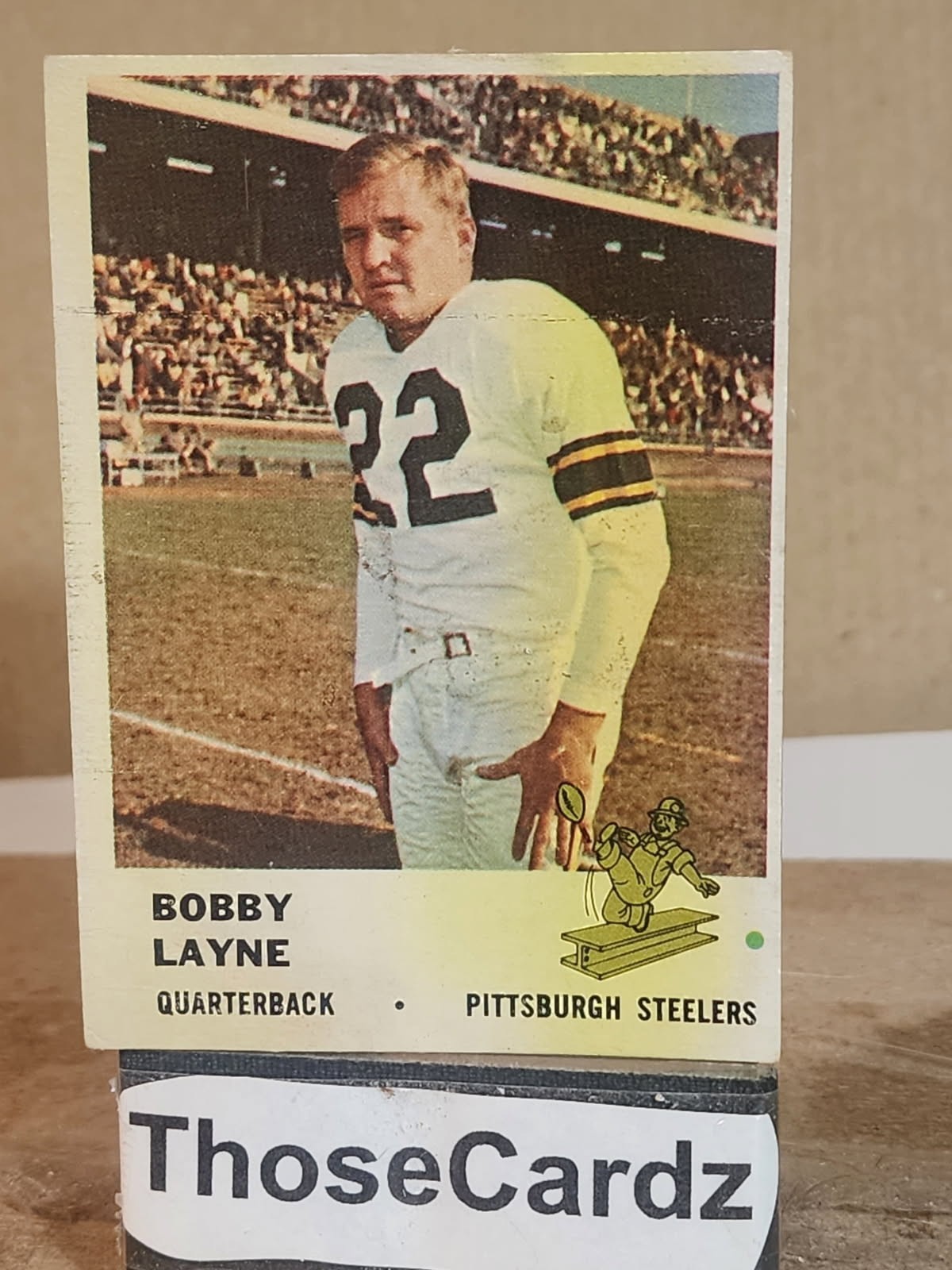 1961 Fleer #117 Bobby Layne