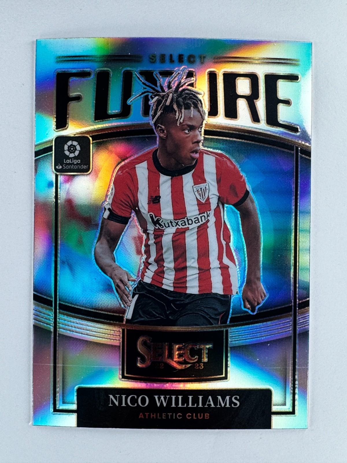 NICO WILLIAMS 2022-23 Select LA LIGA #3 Select Future SILVER PRIZM Athletic Madr