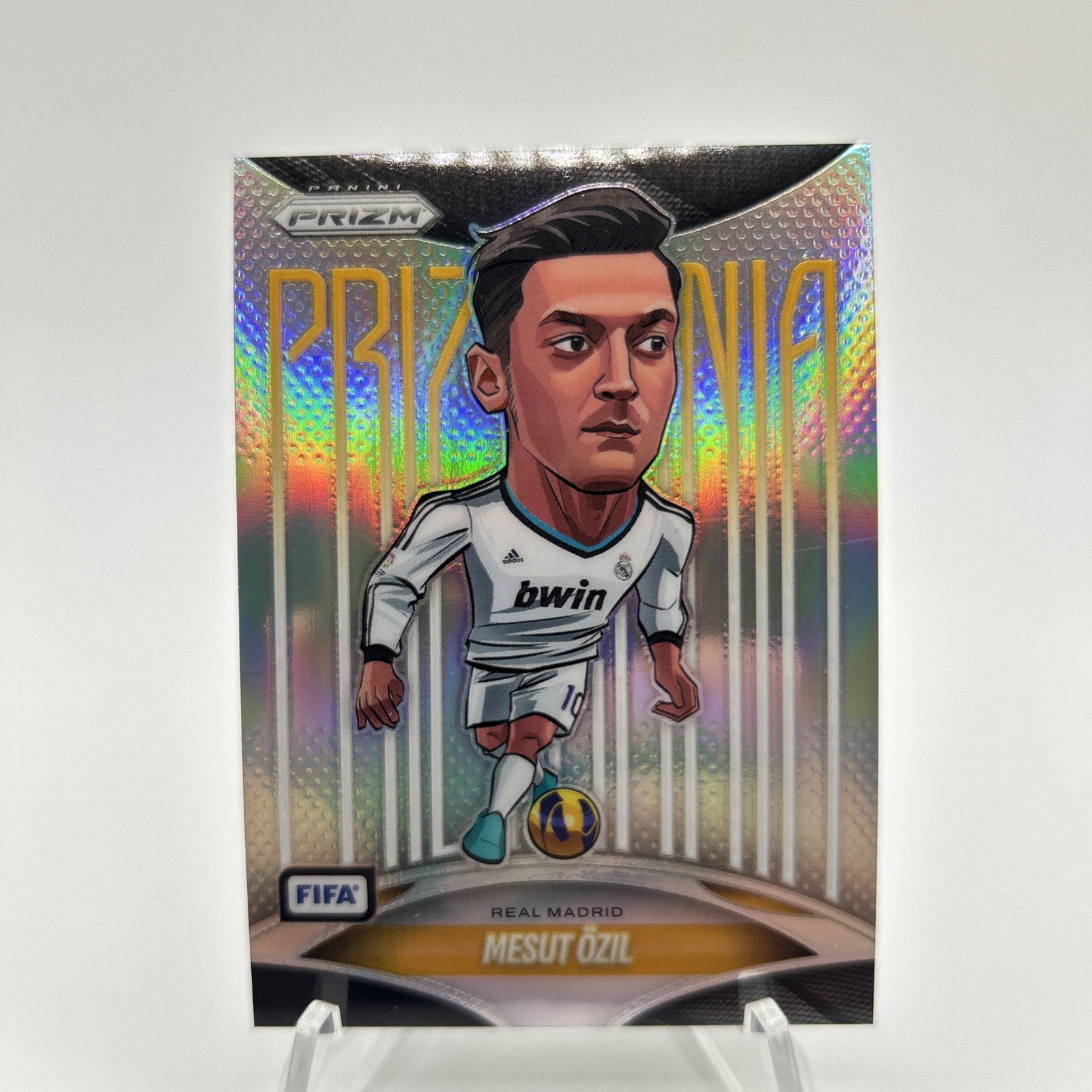 Panini 2025-26 Prizm FIFA Soccer Prizmania #8 Mesut Özil Real Madrid Insert
