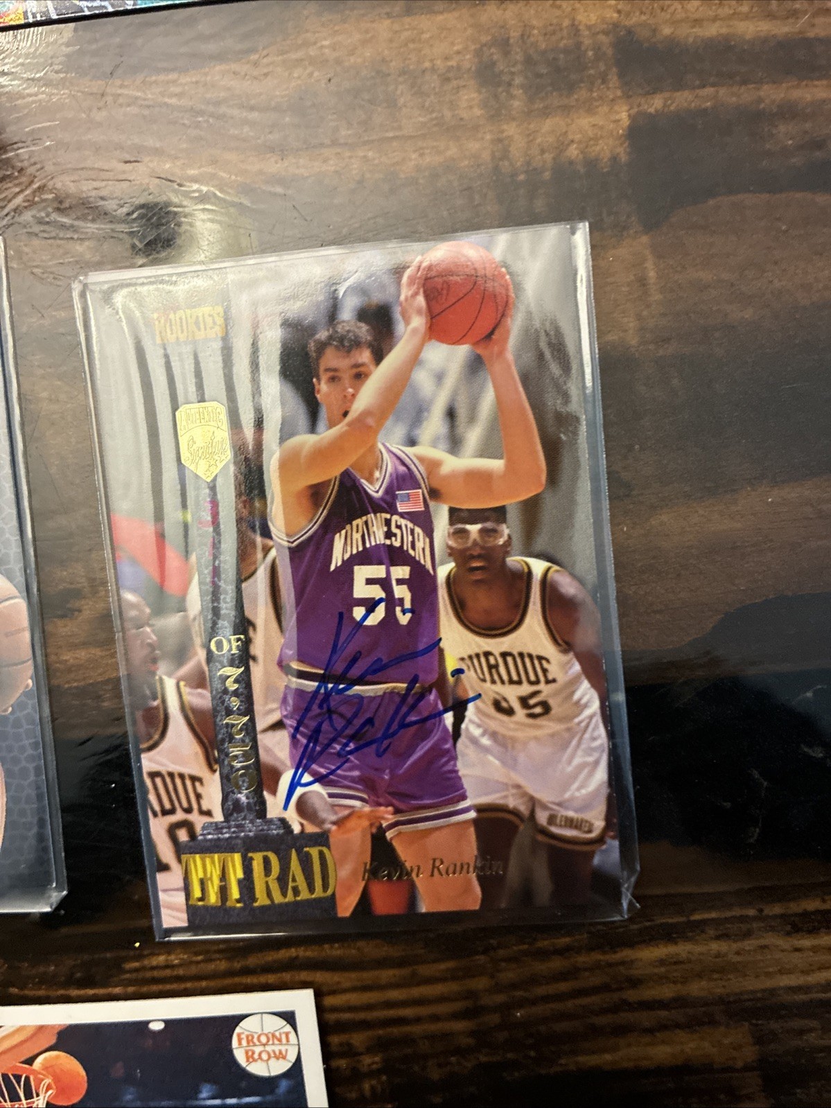 NBA Trading Cards. 3 Official Autographed Cards Vintage 1990 ‘s
