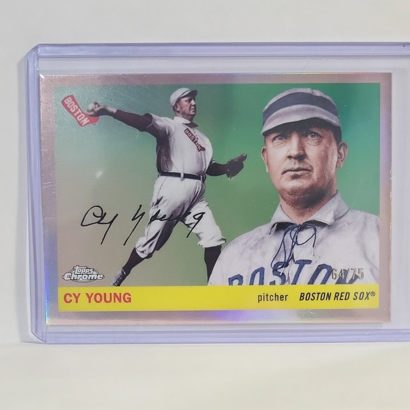 2025 Topps Chrome Platinum Cy Young /75 #251
