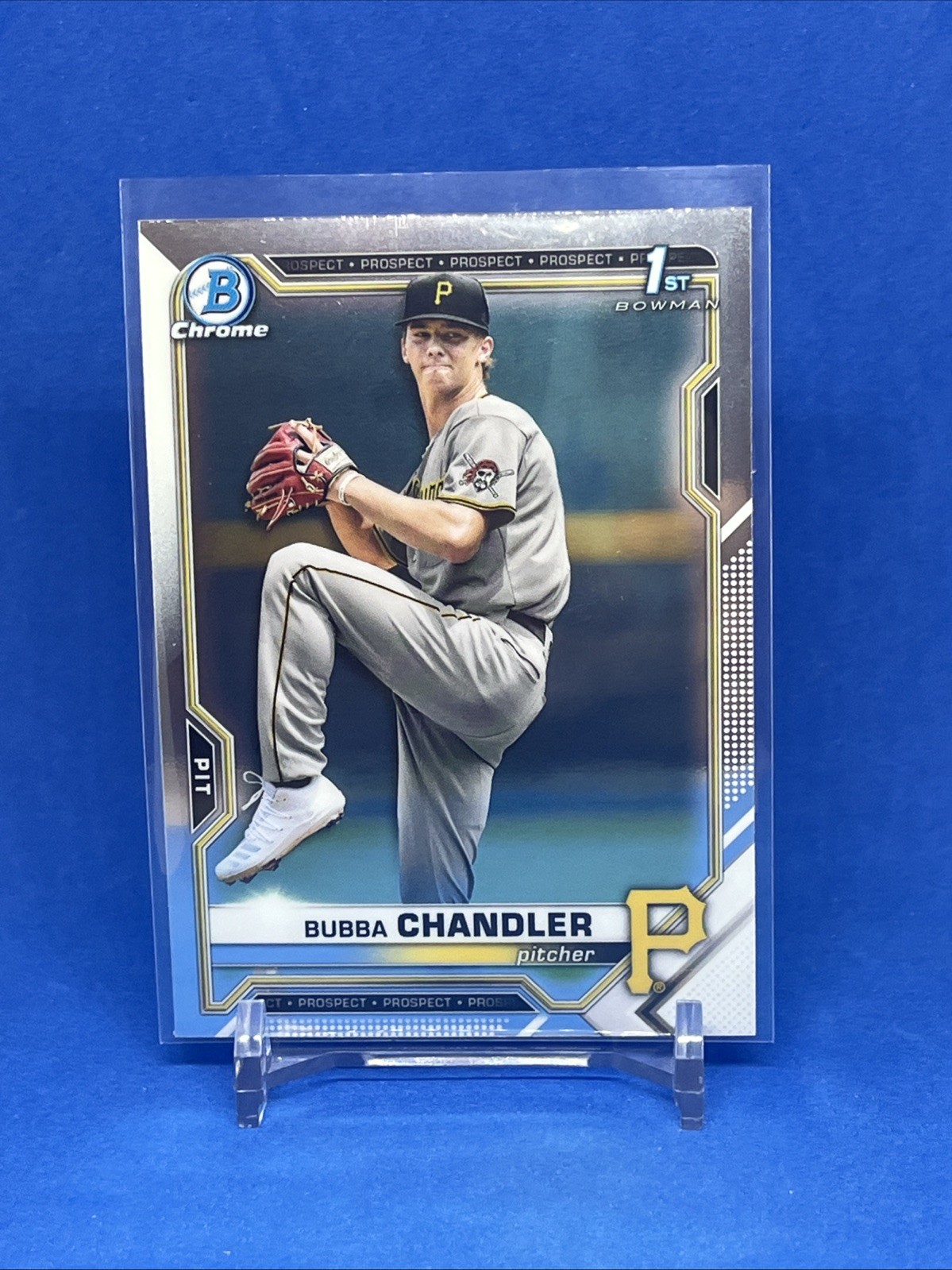 2021 Bowman Draft – Chrome Bubba Chandler #BDC-41 (RC) Pittsburgh Pirates