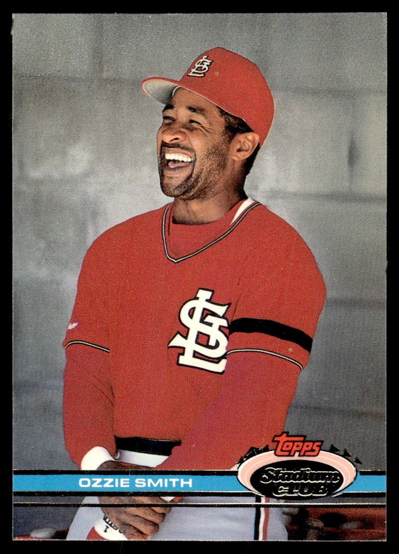 1991 Stadium Club Ozzie Smith #154
