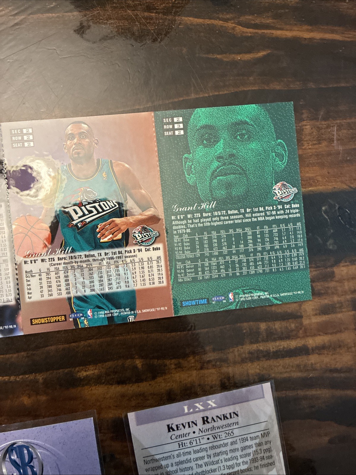 NBA Trading Cards. 3 Official Autographed Cards Vintage 1990 ‘s
