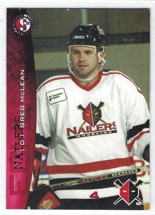 1996-97 Wheeling Nailers (ECHL) Greg McLean