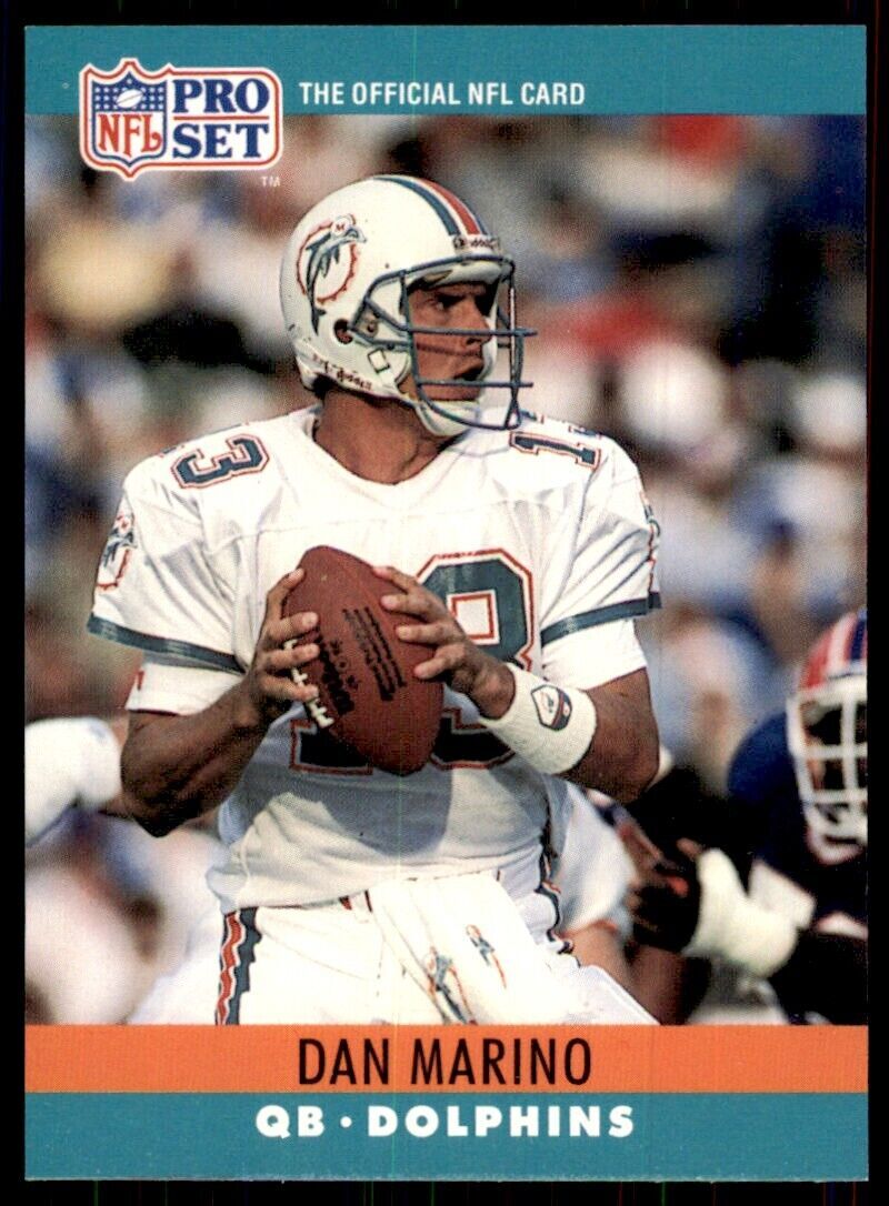 1990 Pro Set Dan Marino Football Cards #181