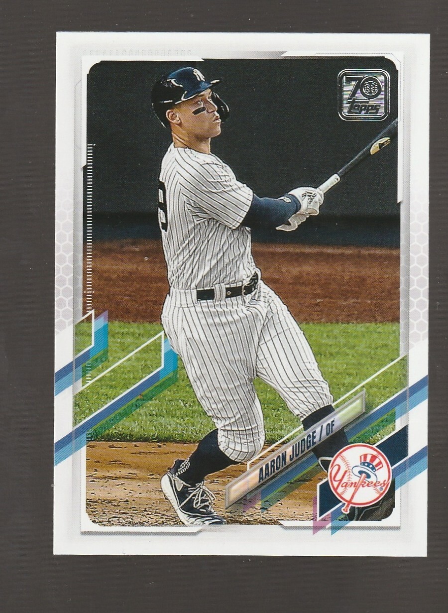 2021 Topps #99 Aaron Judge card, New York Yankees