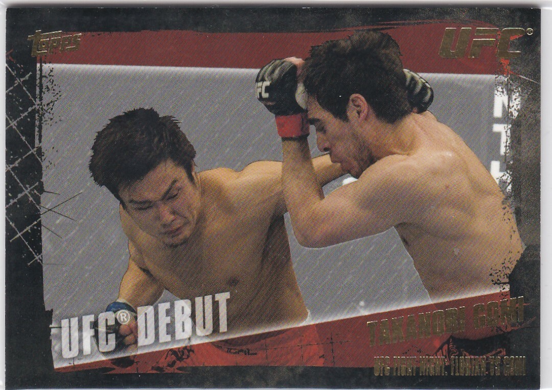 2010 Topps UFC #166 Takanori Gomi Free Shipping!