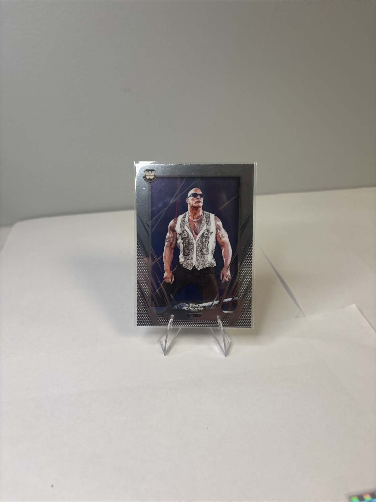 2026 Topps Chrome WWE #1 The Rock, Legend