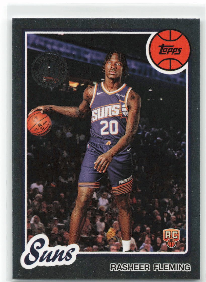 2025-26 Topps Flagship Rasheer Fleming #80BK-74 1980-81 Topps Basketball (RC)