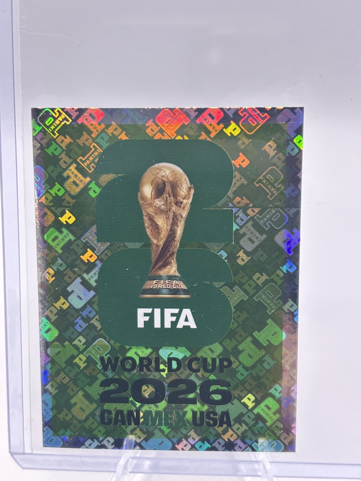 2026 Panini World Cup Sticker Mexico Trophy Holo Foil #FWC7