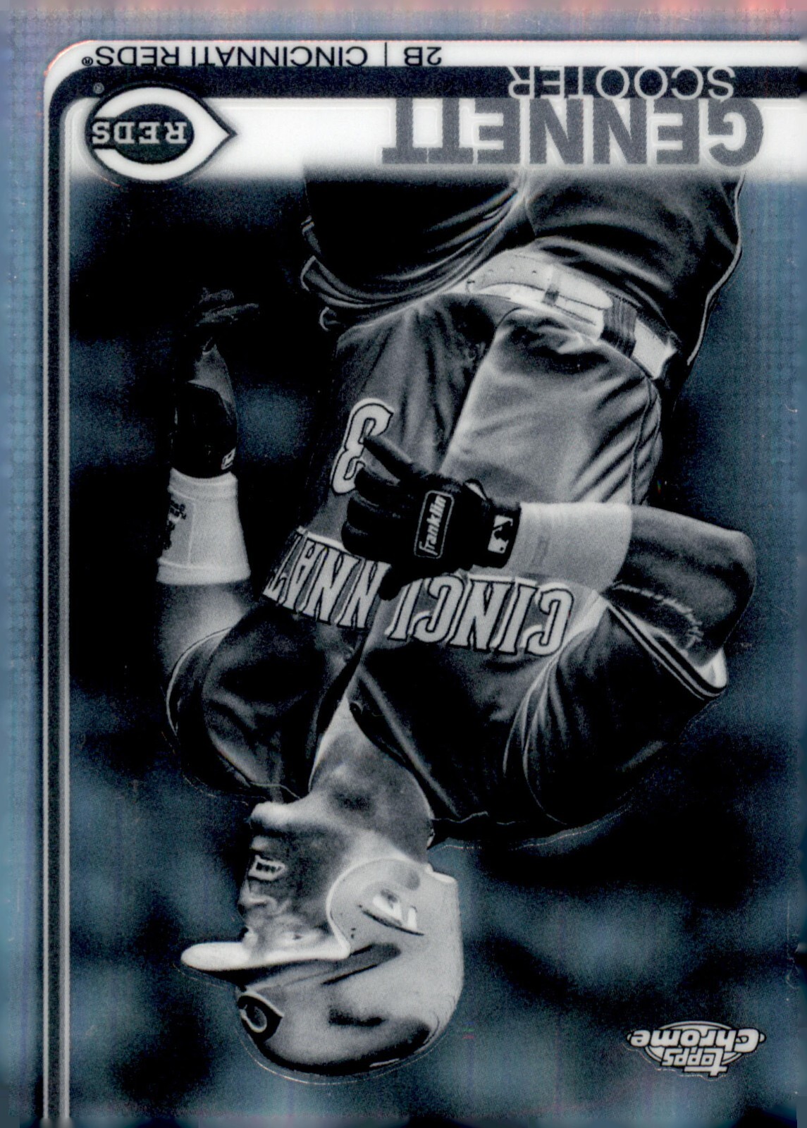 2019 Topps Chrome Negative Refractor Alejandro Perez #58