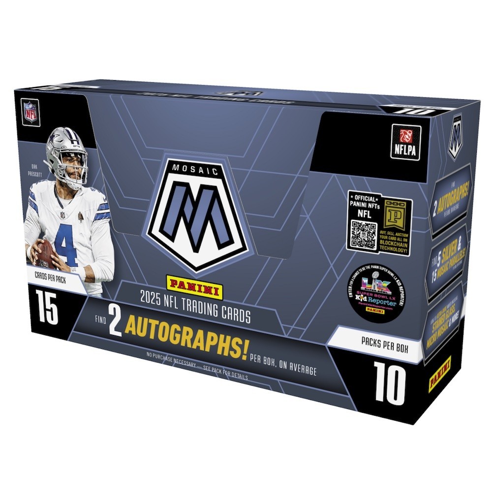 2025 Panini Mosaic NFL Football Insert Singles – Pick Your Cards – No Minimums!