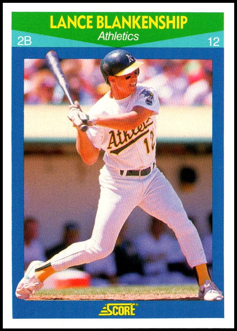 1990 Score 100 Rising Stars #82 Lance Blankenship – FREE SHIPPING!