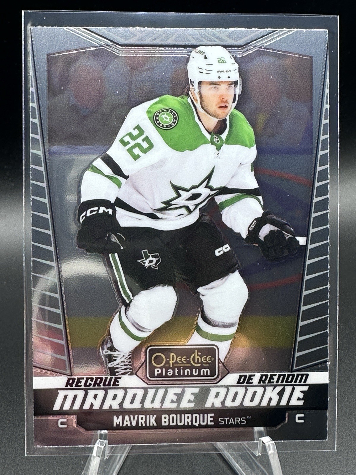2024-25 O-Pee-Chee Platinum Mavrik Bourque #205 RC Marquee Rookie